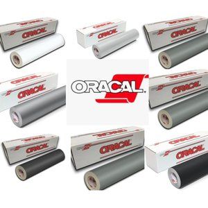 Oracal 8 Pack 12" x 1 Yard 651 Series Outdoor Cricut Adhesive Vinyl Stic…